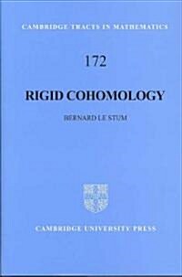 Rigid Cohomology (Hardcover)