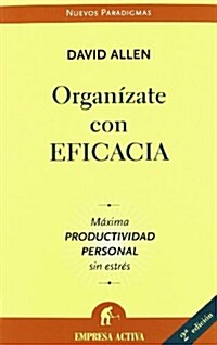 Organizate Con Eficacia - V2* (Paperback)