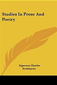 Studies in Prose and Poetry (Paperback)