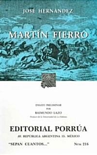 Martin fierro (Paperback)