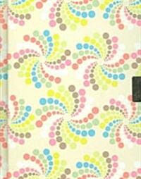 Pinwheels Locking Journal (Hardcover, JOU)