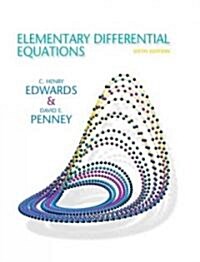 Elementary Differential Equations (Hardcover, 6th)