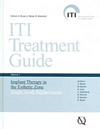 Iti Treatment Guide, Vol 1: Implant Therapy in the Esthetic Zone: Single-Tooth Replacements (Hardcover)