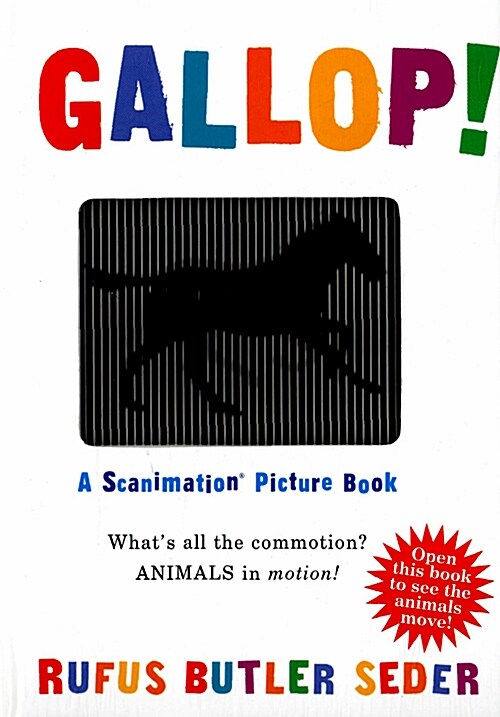 [중고] Gallop!: A Scanimation Picture Book (Hardcover)