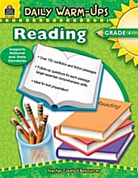 Daily Warm-Ups: Reading, Grade 4 (Paperback)