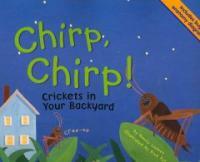 Chirp, chirpCrickets in your backyard 표지이미지