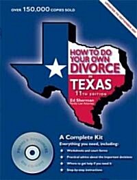 How to Do Your Own Divorce in Texas (Paperback, CD-ROM, 11th)