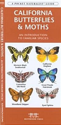 California Butterflies & Moths: A Folding Pocket Guide to Familiar Species (Other)
