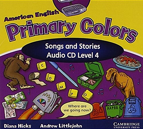 American English Primary Colors 4 Songs and Stories Audio CD (CD-Audio)