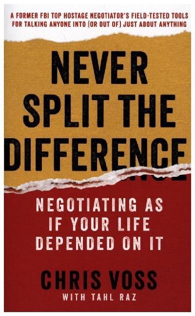 Never Split the Difference (Mass Market Paperback, Reprint)