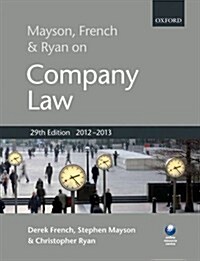 Mayson, French & Ryan on Company Law (Paperback)