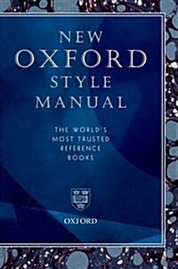 New Oxford Style Manual (Hardcover)
