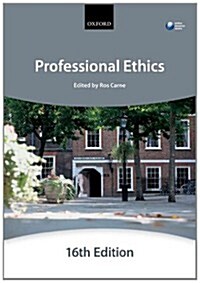 Professional Ethics (Paperback)