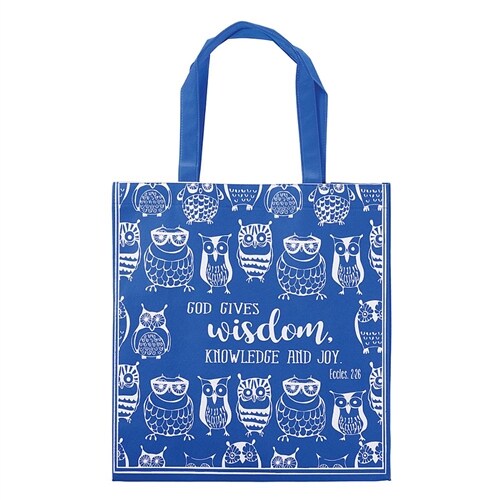Non-Woven Tote Owls Wisdom (Other)