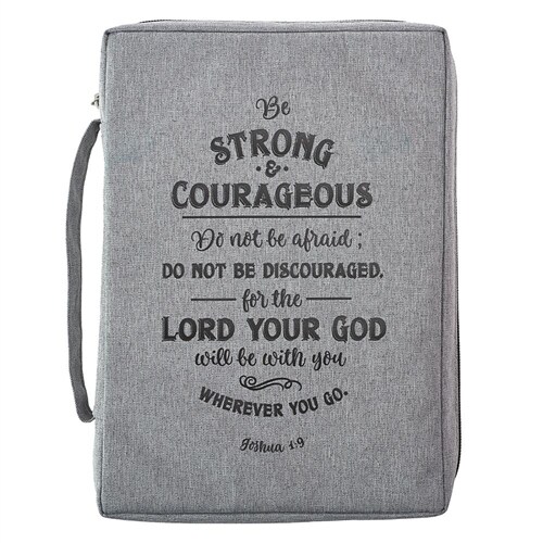 Bible Cover Large Value Be Strong and Courageous (Other)