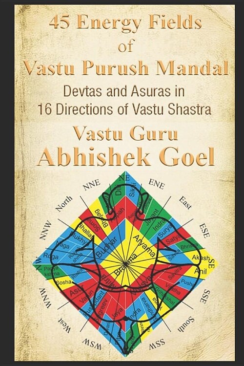 45 Energy Fields of Vastu Purush Mandal: Devtas and Asuras in 16 Directions of Vastu Shastra (Paperback)