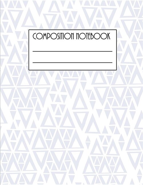 Composition Notebook: Large Composition Notebook; Cool Journal; Back to School; Wide Ruled Blank Lined for Students, Teachers, Kids, Grade S (Paperback)