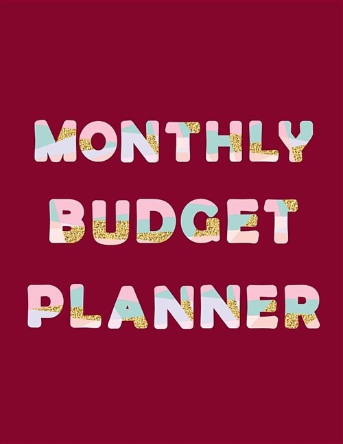 Monthly Budget Planner: Budget Planning, Planner Journal Notebook Finance Planner Money Organizer Debt Tracker (Paperback)