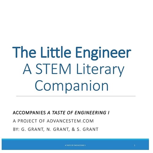 A Taste of Engineering I Student Reader: A Stem Literary Companion (Paperback)