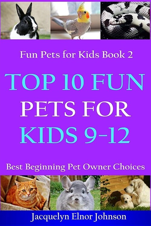 Top 10 Fun Pets for Kids 9-12 (Paperback)