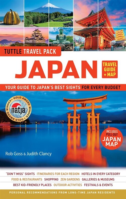 Japan Travel Guide & Map Tuttle Travel Pack: Your Guide to Japans Best Sights for Every Budget (Includes Pull-Out Japan Map) (Paperback)