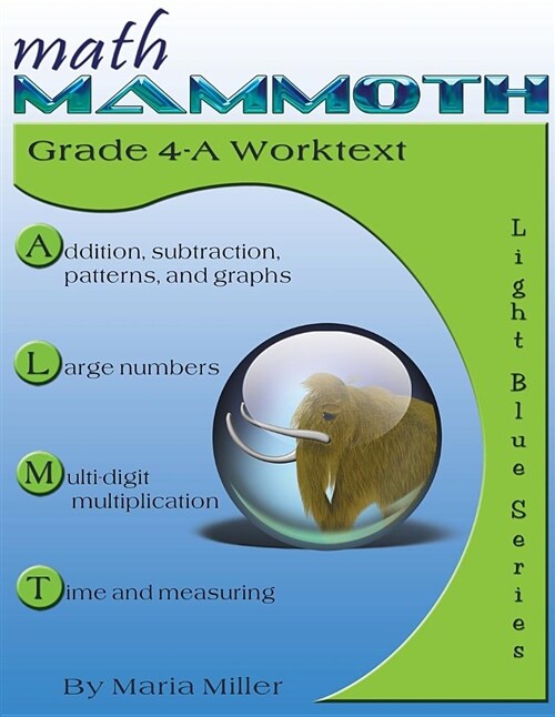 Math Mammoth Grade 4-A Worktext (Paperback)