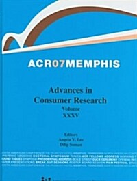 Advances In Consumer Research (Hardcover)