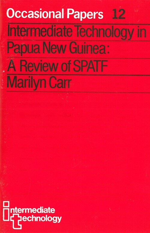 Intermediate Technology in Papua New Guinea (Paperback)