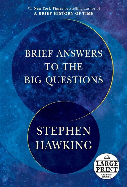 Brief Answers to the Big Questions (Paperback, Large Print)