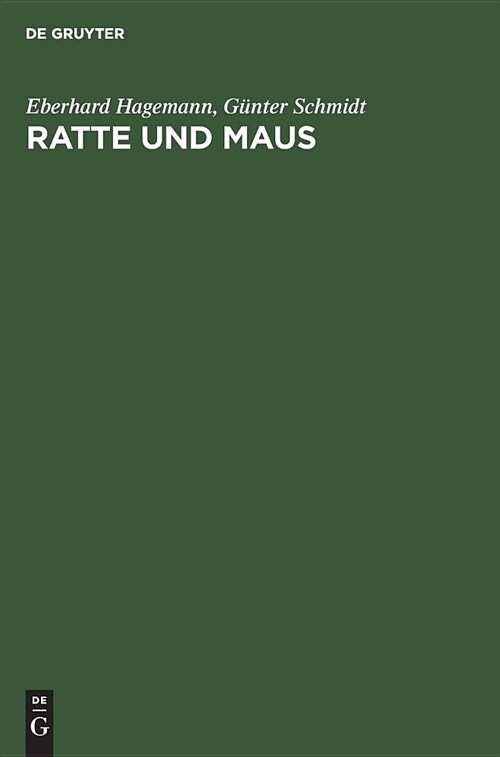 Ratte Und Maus (Hardcover)