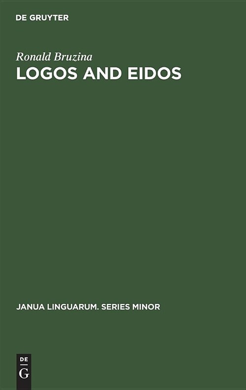 Logos and Eidos: The Concept in Phenomenology (Hardcover, Reprint 2018)