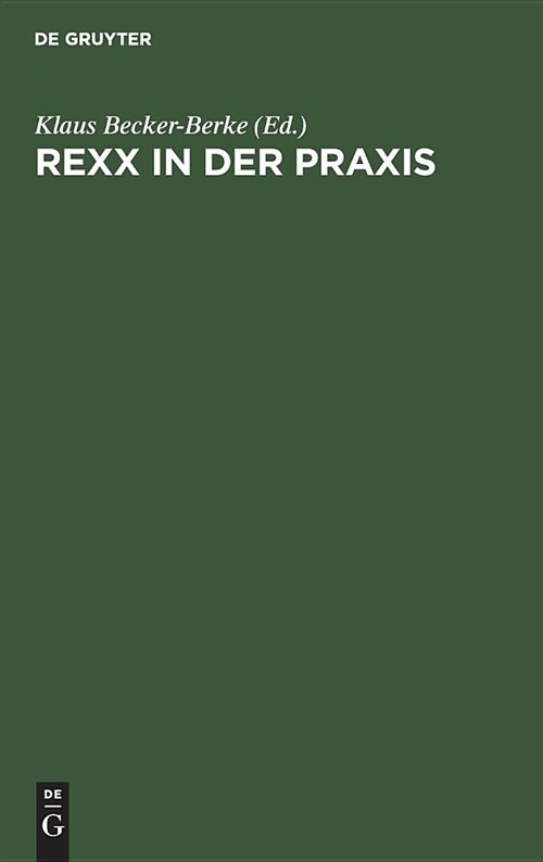 Rexx in Der Praxis (Hardcover)