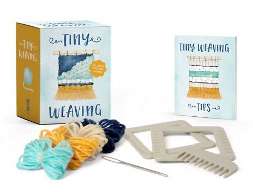 Tiny Weaving: Includes Two Mini Looms! (Paperback)