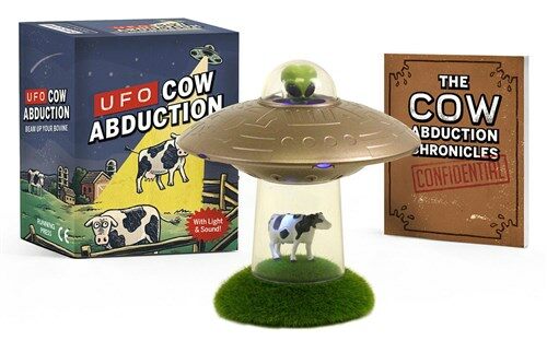 UFO Cow Abduction: Beam Up Your Bovine (with Light and Sound!) (Paperback)
