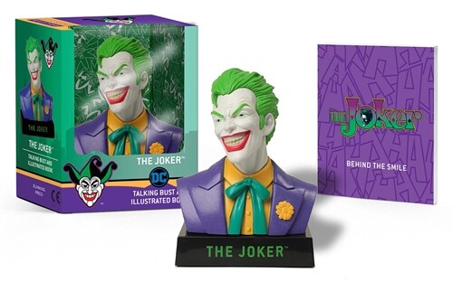 The Joker Talking Bust and Illustrated Book [With Book(s)] (Paperback)