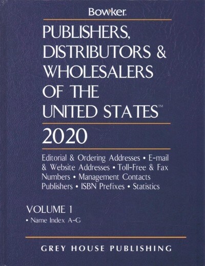 Publishers, Distributors & Wholesalers in the Us - 4 Volume Set, 2020: 0 (Hardcover, 41)
