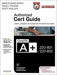 Comptia A+ 220-801 and 220-802 Cert Guide, Deluxe Edition [With DVD] (Hardcover, 3, Deluxe)