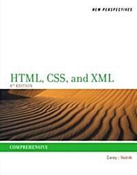New Perspectives on HTML, CSS, and XML, Comprehensive (Paperback, 4, Revised)