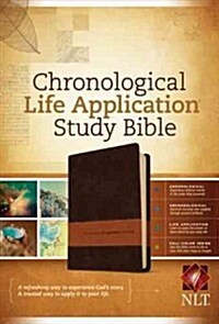 Chronological Life Application Study Bible-NLT (Imitation Leather)