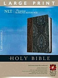 Premium Slimline Reference Bible-NLT-Large Print (Imitation Leather)