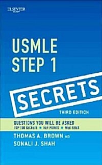 [중고] USMLE Step 1 Secrets (Paperback, 3, Revised)