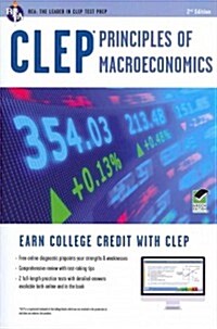 CLEP(R) Principles of Macroeconomics Book + Online (Paperback, 2, Second Edition)