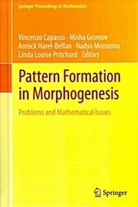 Pattern Formation in Morphogenesis: Problems and Mathematical Issues (Hardcover, 2013)