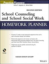 School Counseling and School Social Work Homework Planner (Paperback, 2, Revised)