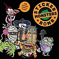 Stickerbomb Monsters (Paperback, CSM, STK)