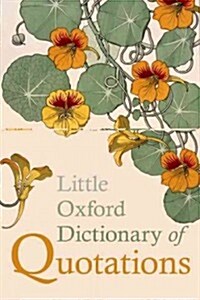 Little Oxford Dictionary of Quotations (Hardcover, 5 Revised edition)