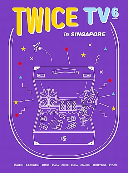 트와이스 - TWICE TV6 : TWICE in SINGAPORE (3disc)