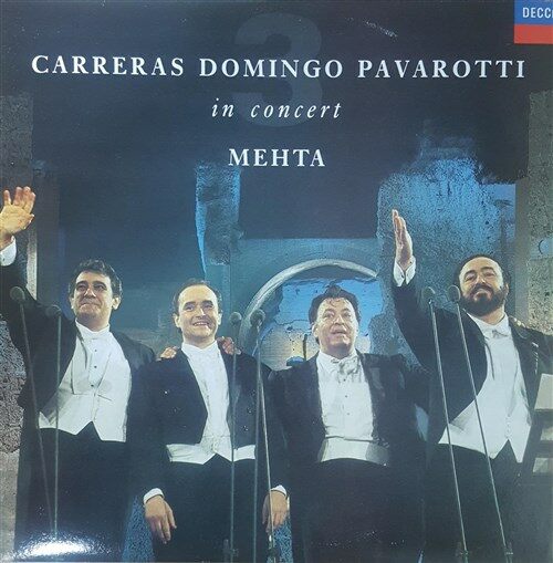 [중고] [LP] 카레라스 도밍고 파바로티 Carreras Domingo Pavarotti