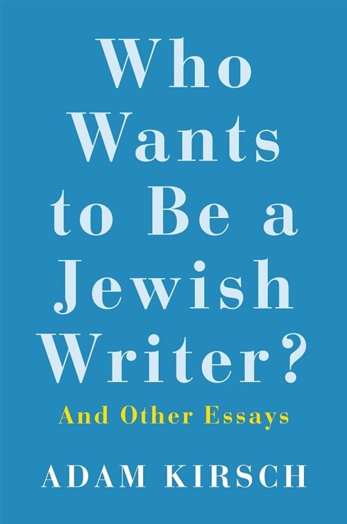 Who Wants to Be a Jewish Writer?: And Other Essays (Hardcover)