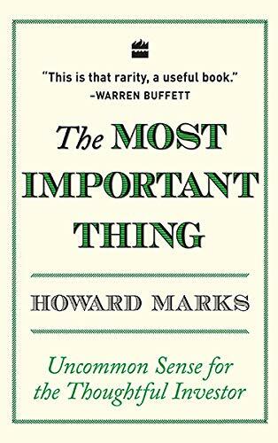 The most important thing (Paperback)